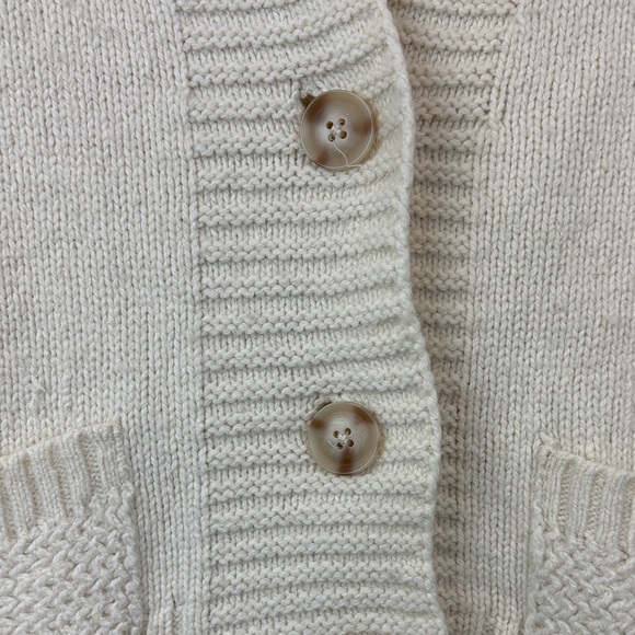Eddie Bauer Women's Ivory Cardigan Sweater - Picture 7 of 14